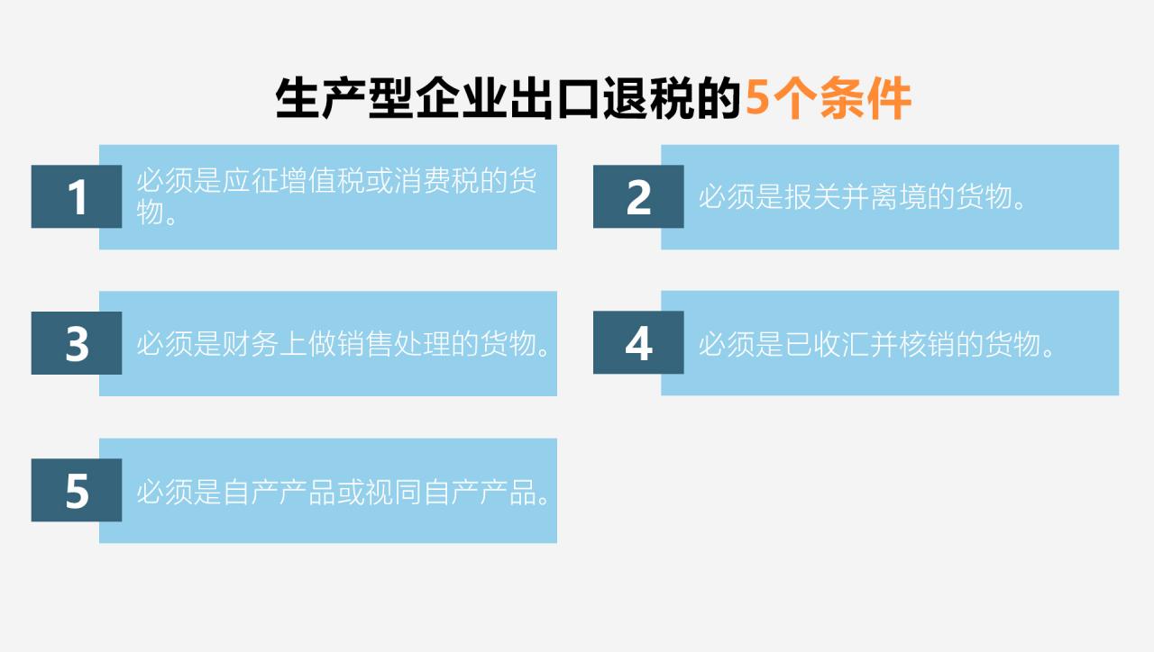 生產(chǎn)型企業(yè)出口退稅 生產(chǎn)型企業(yè)出口退稅